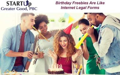 Birthday Freebies Are Like Internet Legal Forms