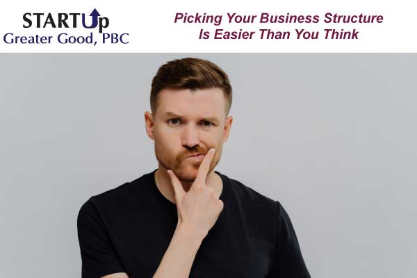 deciding on a structure for your business